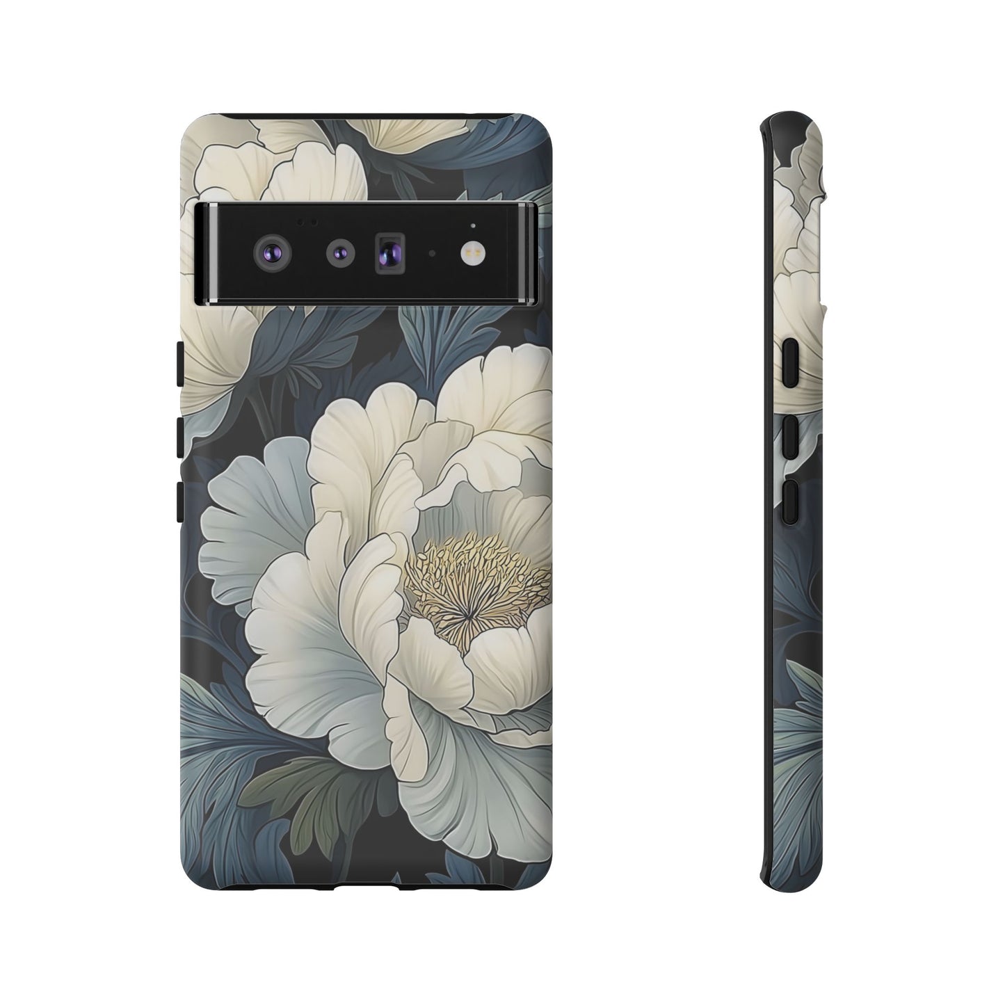 Floral Phone Case - Elegant Tough Cases for Nature Lovers, Stylish Protective Cover for Gifts, Birthdays, Mom's Day, Floral Design