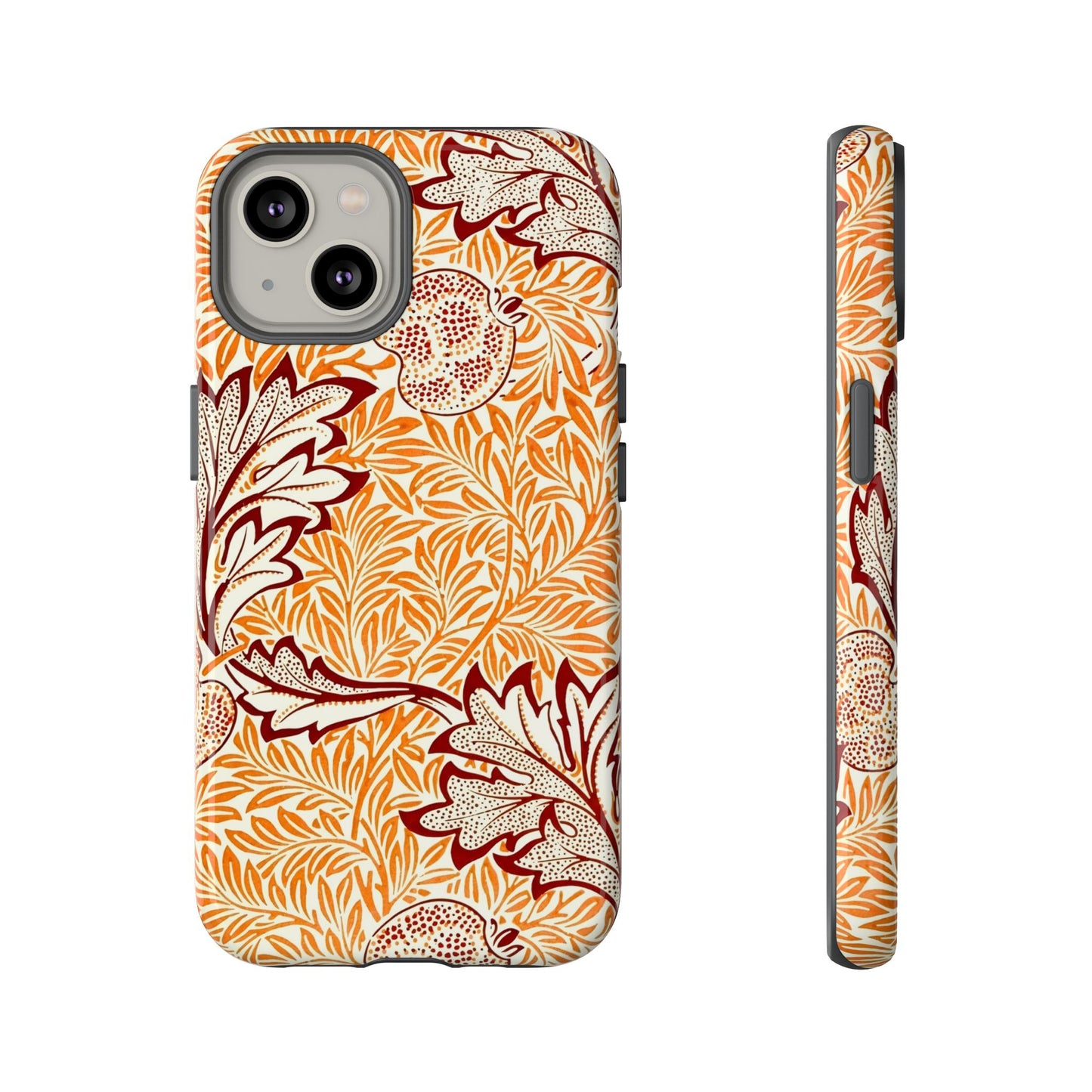 Stylish Phone Case, Tough Cases with Floral Design, Protective Cover, Gift for Her, Cute Phone Accessory
