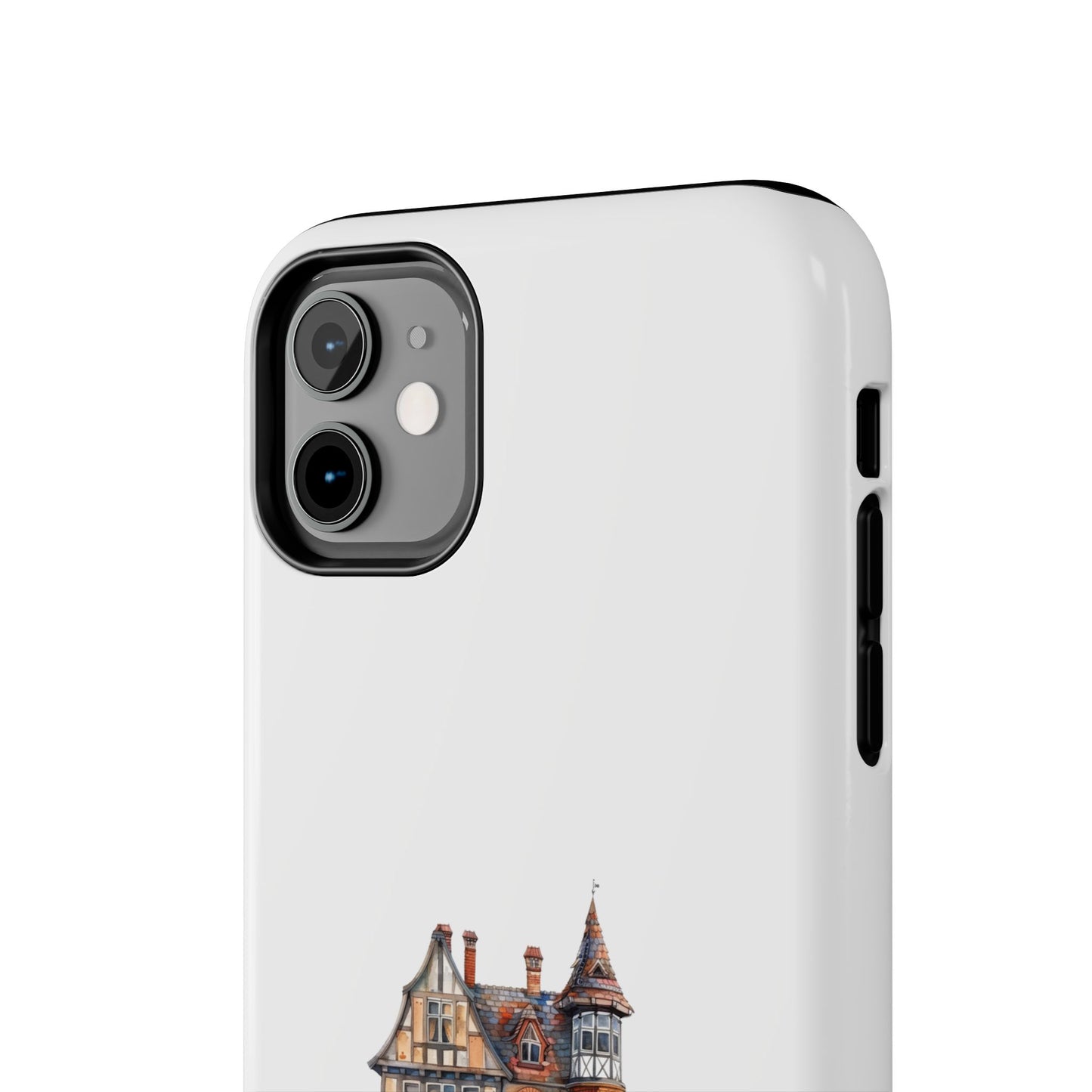 Artistic Tough Phone Cases with Vintage Architecture Design