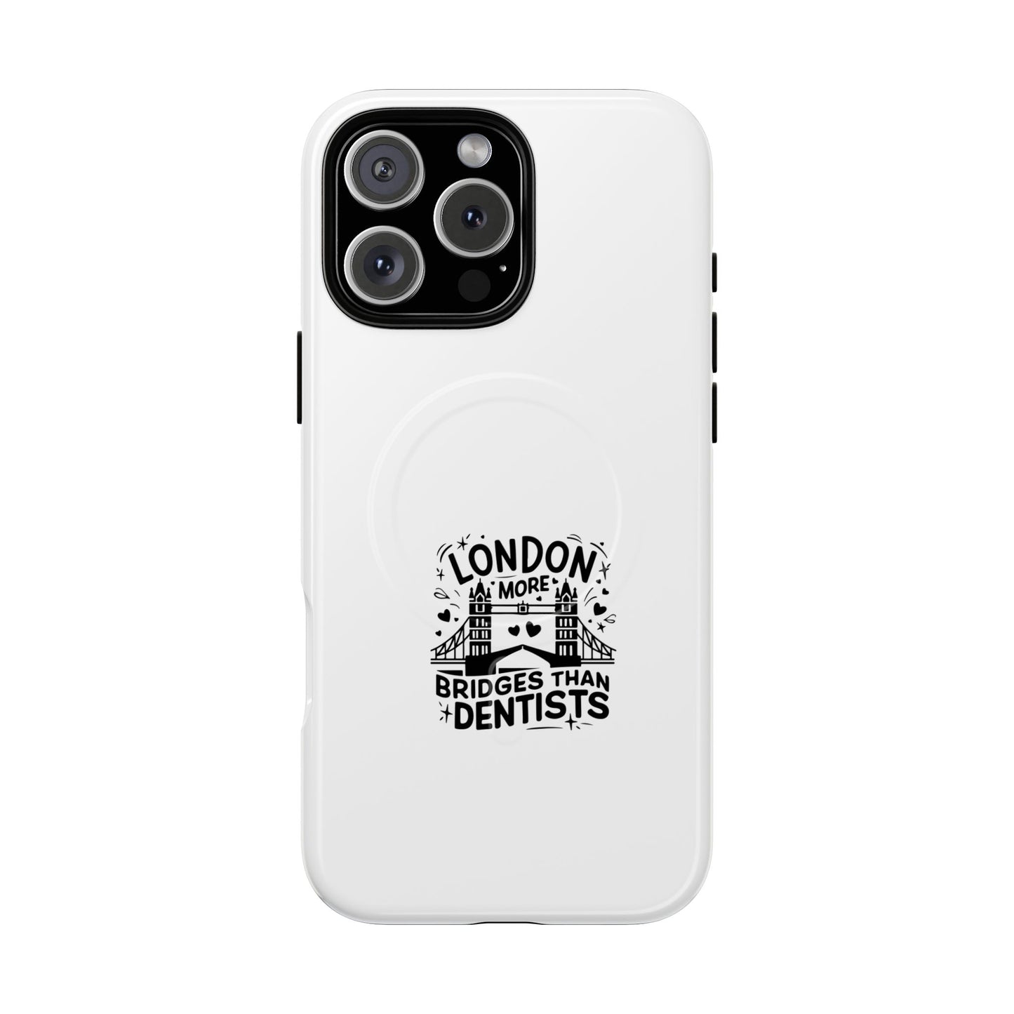 London Bridge Magnetic Phone Case, Tough Phone Cover, Stylish Accessory for Travelers, Great Gift for London Lovers, Unique Tech Accessory