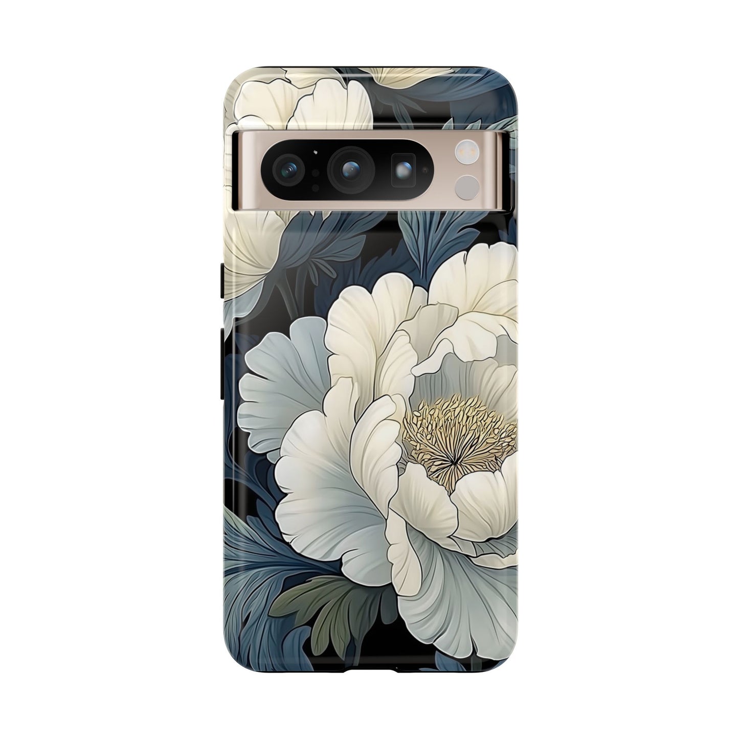 Floral Phone Case - Elegant Tough Cases for Nature Lovers, Stylish Protective Cover for Gifts, Birthdays, Mom's Day, Floral Design