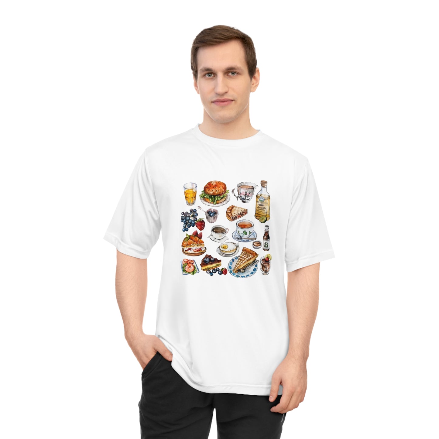 Unisex Zone Performance T-shirt - Classic England Icons - A Vintage Tribute
