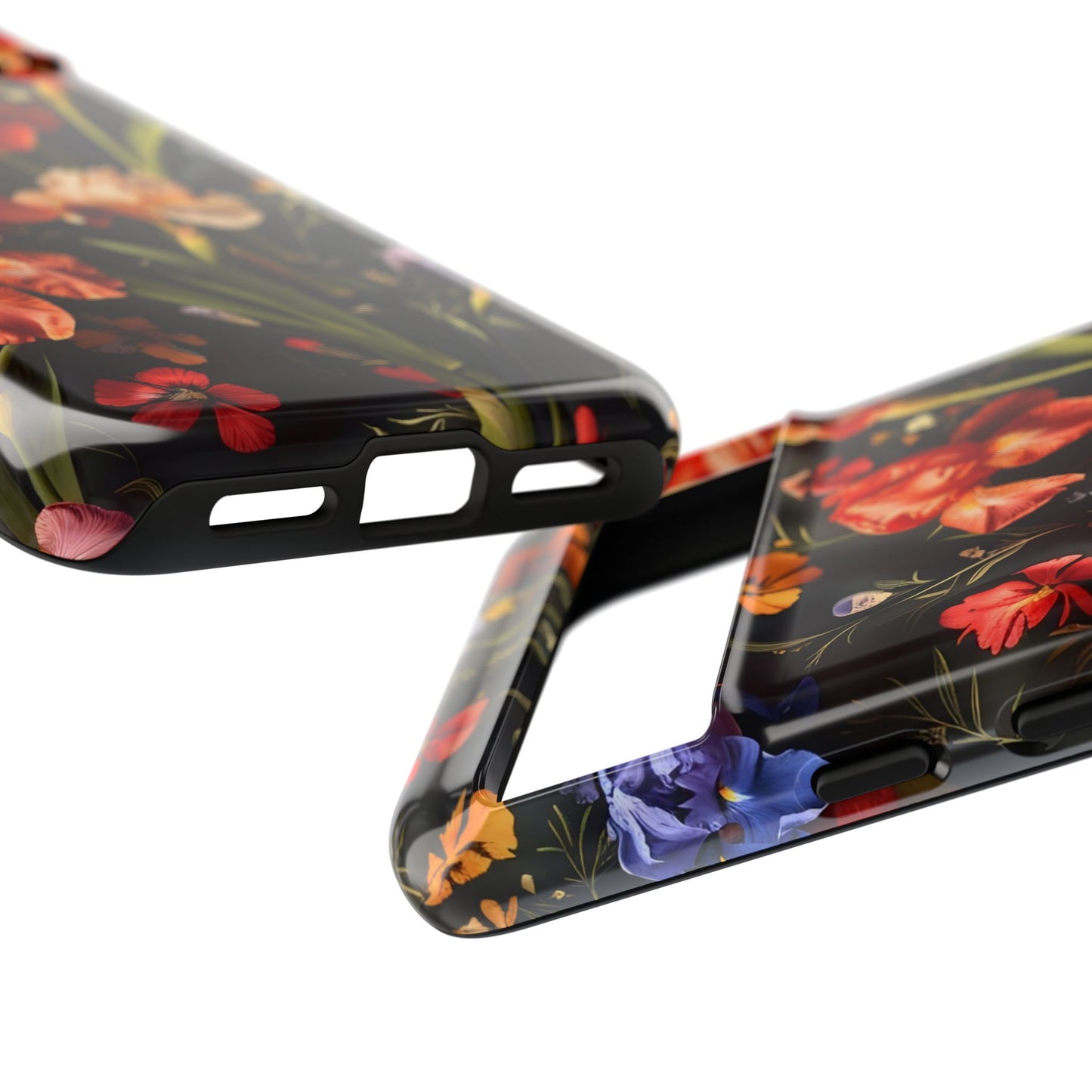 Floral Tough Case for Phone, Durable Protective Phone Cover, Gift for Flower Lovers, Phone Accessories, Spring Vibes