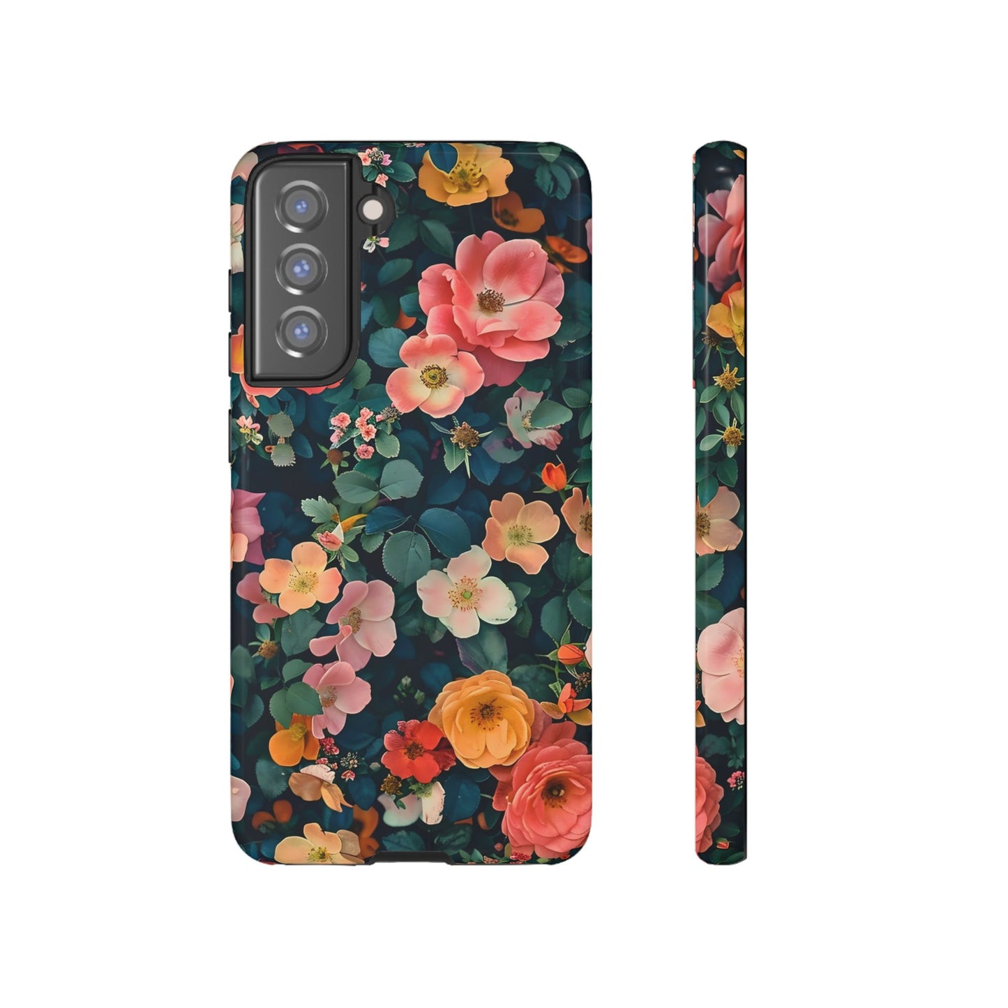 Floral Phone Case | Tough Cases | Stylish Protection, Flower Design, Gift for Her, Trendy Accessory, Cute Phone Covers, Spring Vibe