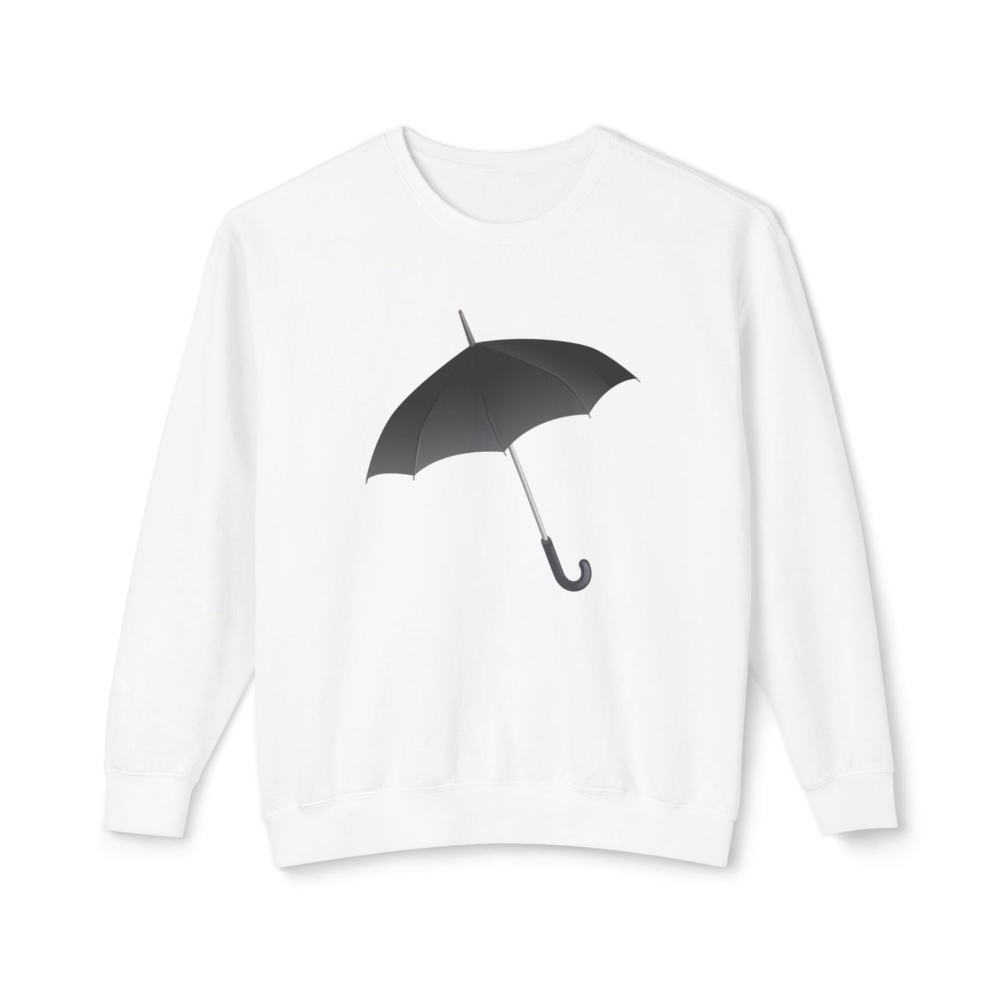 Unisex Lightweight Crewneck Sweatshirt - Regal Royal Umbrella