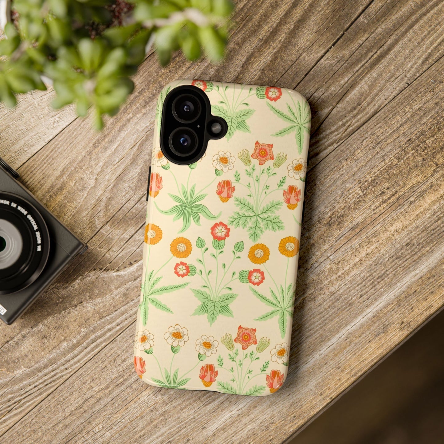 Floral Tough Cases | Stylish Phone Cover, Durable Protective Case, Gift for Her, Spring Accessories, Nature Lover