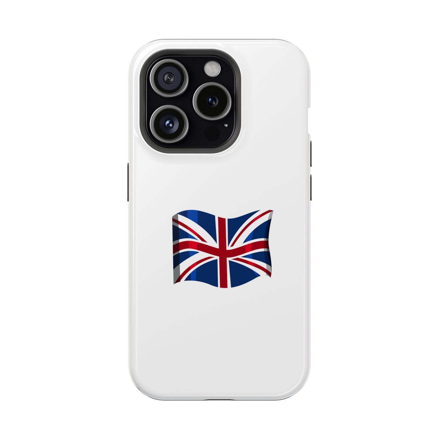 UK Flag Magnetic Phone Case, Durable Tough Cover, Gift for Patriots, Ideal for Travelers, Accessories for Holidays