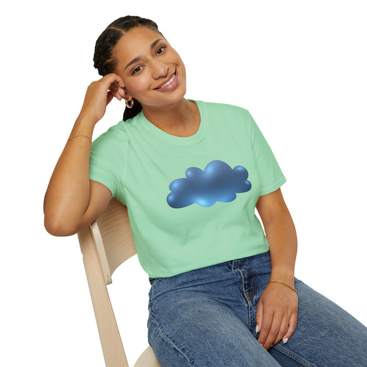 Unisex Softstyle T-Shirt - Serene Cloudscape - Dreamy Cloud