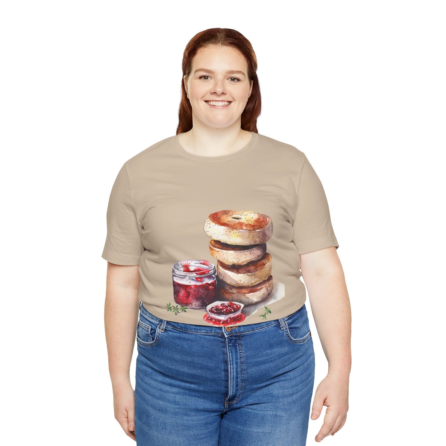 Unisex Jersey Short Sleeve Tee - Heritage on a Plate - Exploring British Cuisine