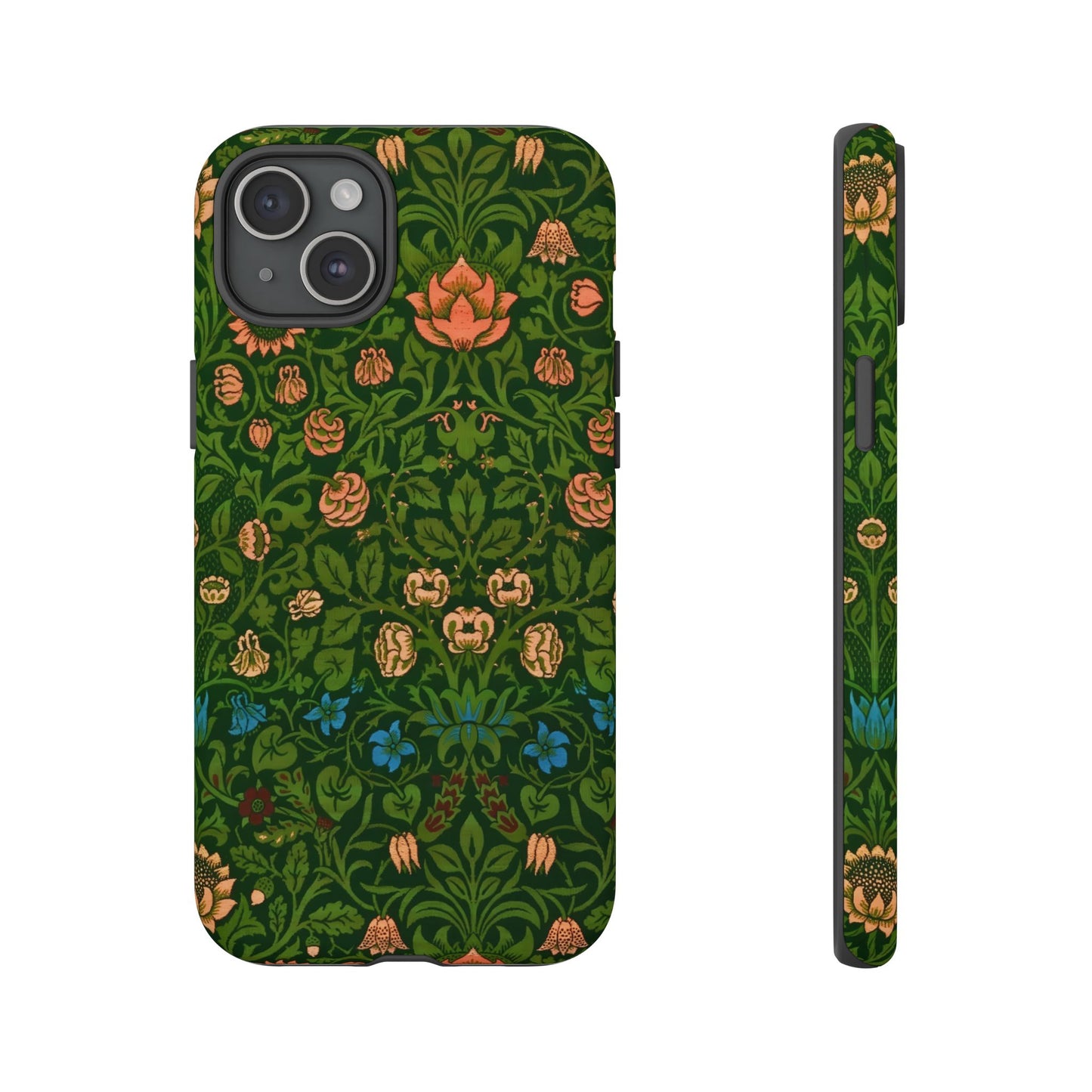 Crimson Leaf Whirl – Phone Case - Tough Cases