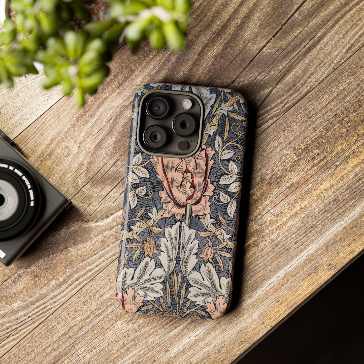 Floral Phone Case, Tough Cases for Stylish Protection, Flower Design, Gift for Her, Phone Accessories, Trendy Mobile Covers