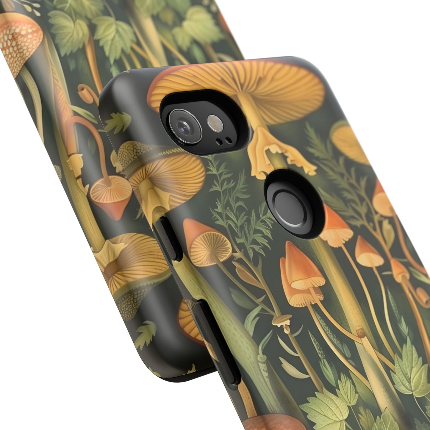 Mushroom Forest iPhone Case, Tough Cases for Nature Lovers, Vibrant Phone Accessories, Unique Gift for Him/Her, Eco-Friendly Style