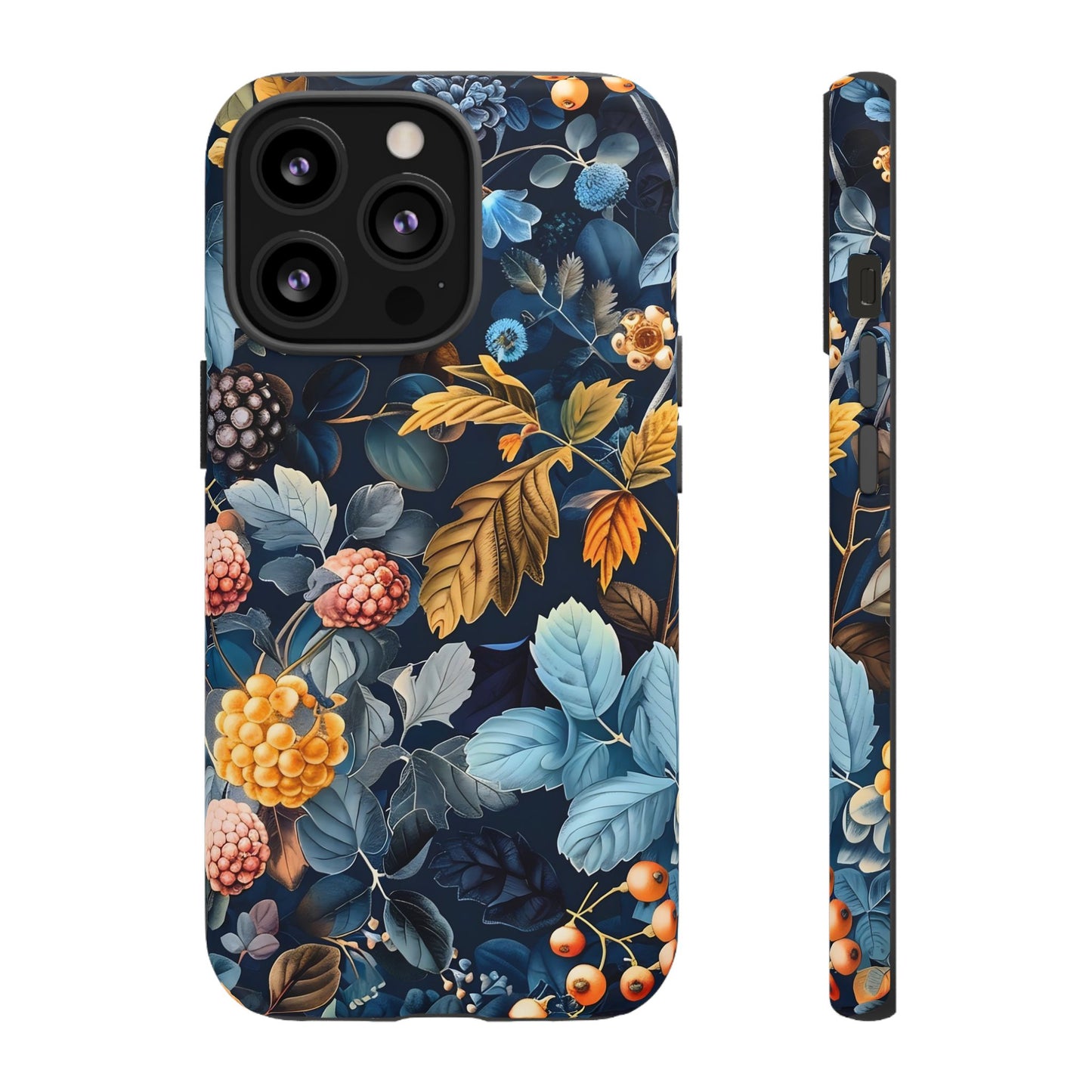 Floral iPhone Case, Tough Phone Cover, Nature-inspired Accessory, Gift for Her, Trendy Protection Case