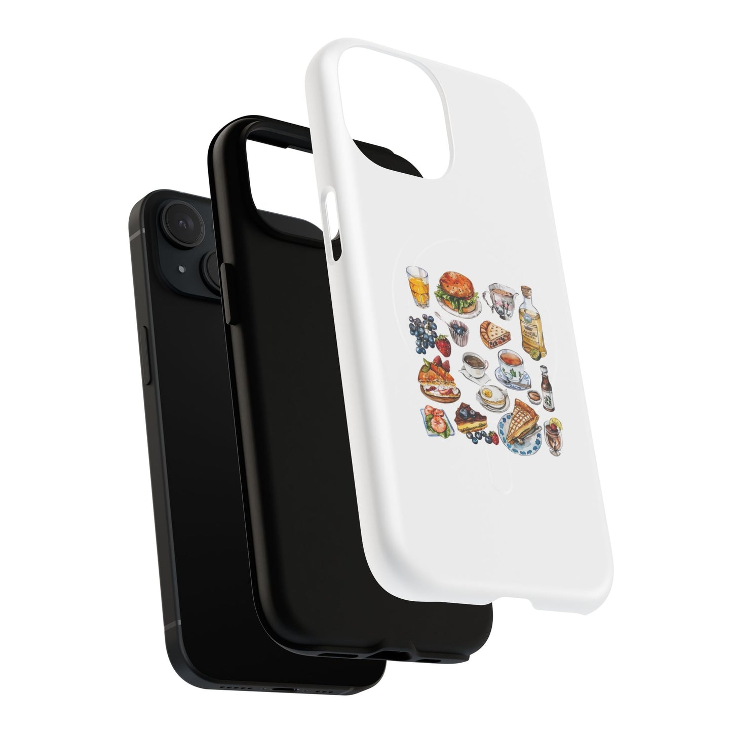 Foodie-Themed Phone Case, Cute Accessories for Food Lovers, Great Gift for Chefs, Cooking Enthusiasts, and Foodies