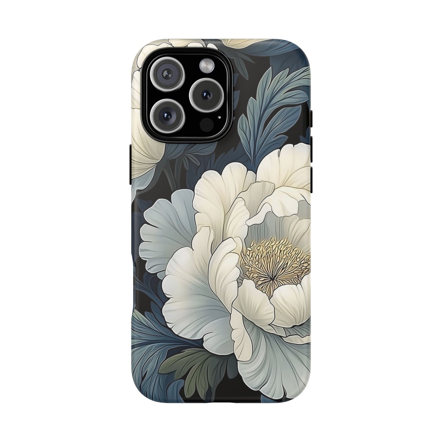 Floral Phone Case - Elegant Tough Cases for Nature Lovers, Stylish Protective Cover for Gifts, Birthdays, Mom's Day, Floral Design