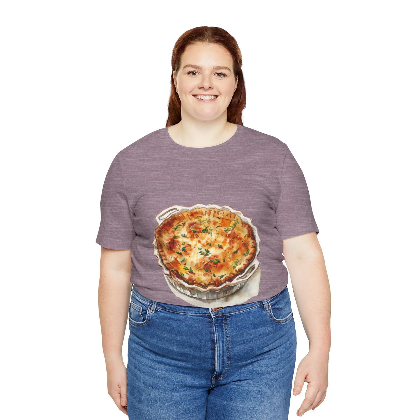 Unisex Jersey Short Sleeve Tee - The Flavors of Britain - Traditional Recipes Reimagined