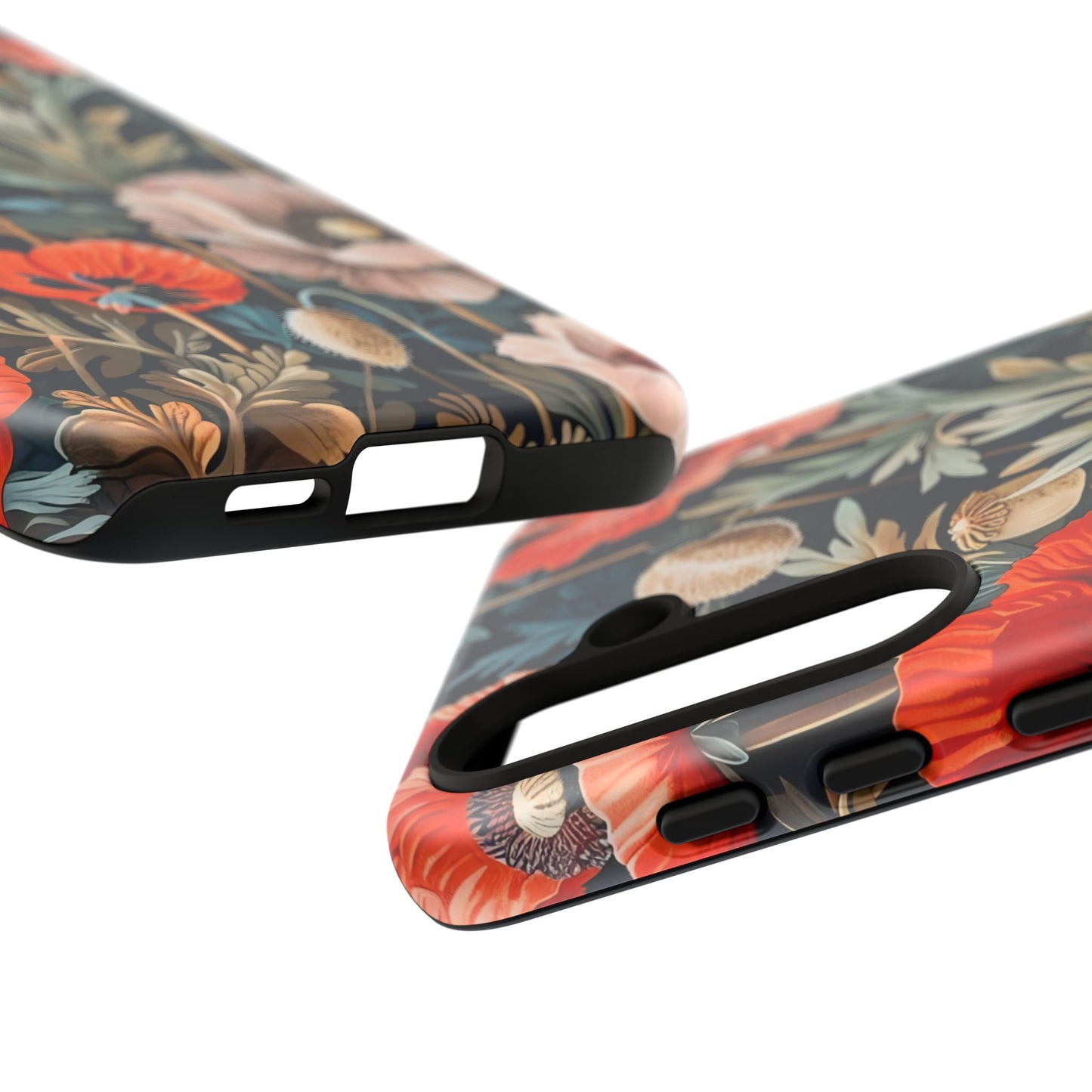 Floral Phone Case - Tough Cases, Flower Design, Chic Tech Accessories, Stylish Gifts, Unique Phone Protectors