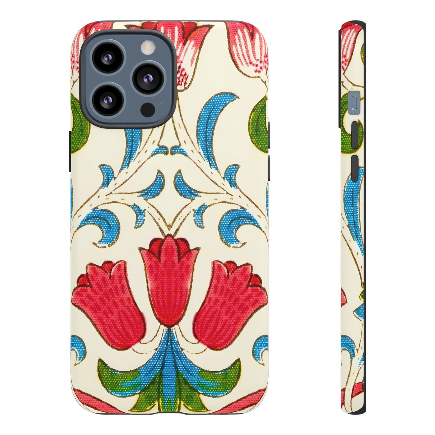 Floral Phone Case - Tough Cases | Stylish Protection, Gift for Her, Boho Phone Cover, Spring Accessory, Cute Tech