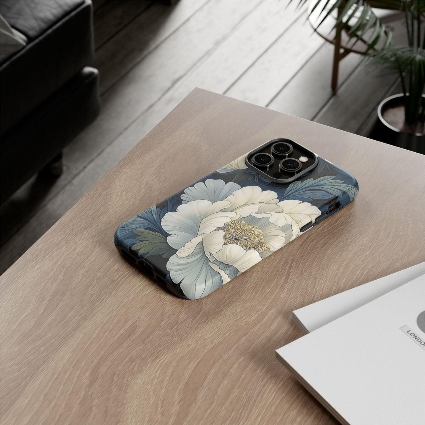 Floral Phone Case - Elegant Tough Cases for Nature Lovers, Stylish Protective Cover for Gifts, Birthdays, Mom's Day, Floral Design