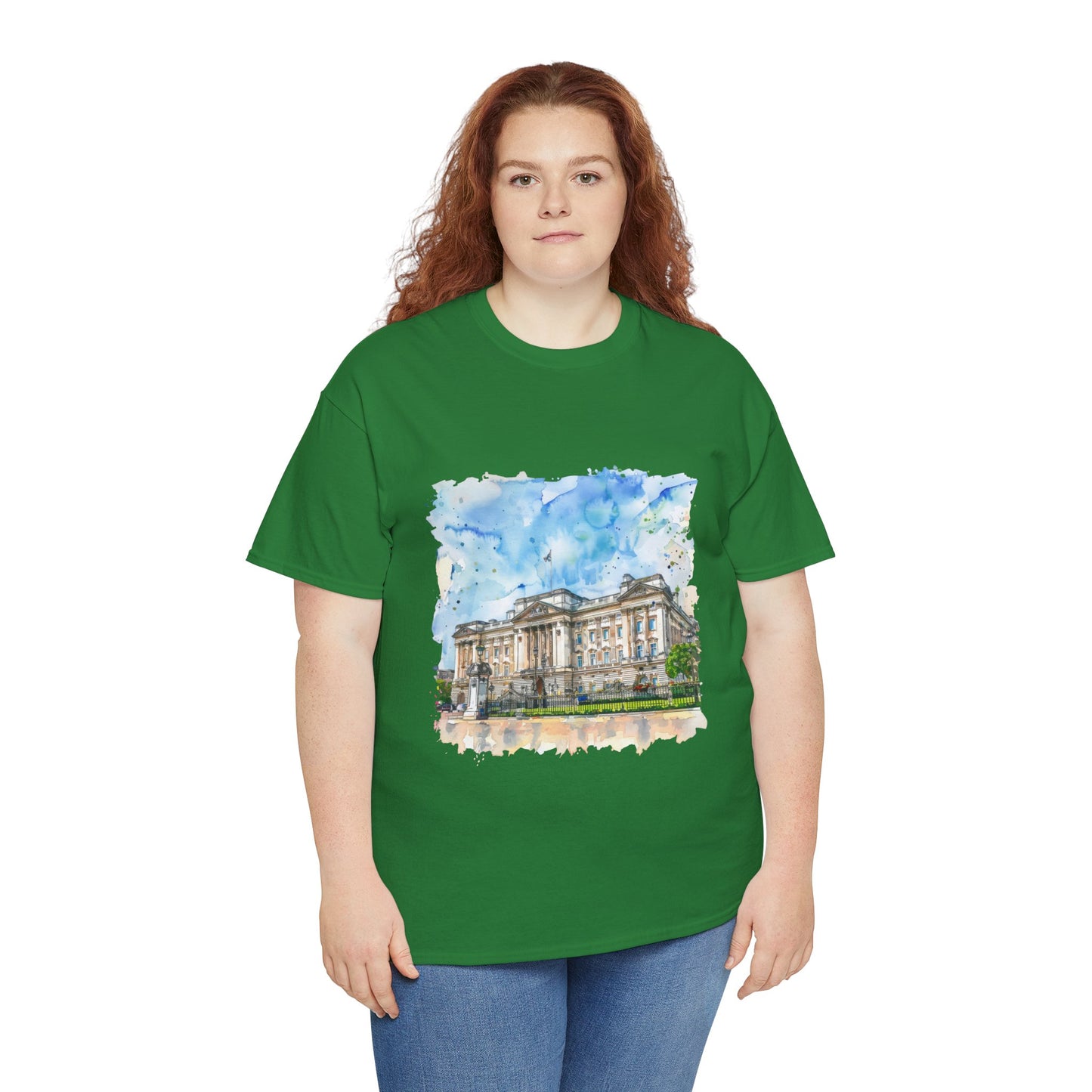 Unisex Heavy Cotton Tee - England Aesthetics - Embracing Classic British Charm and Style
