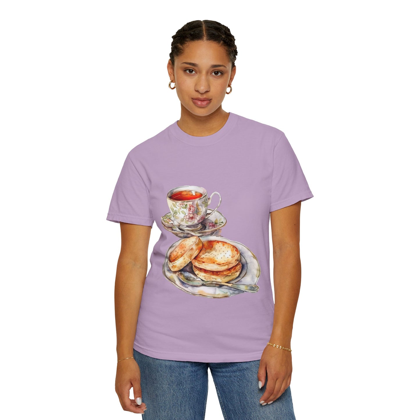Unisex Garment-Dyed T-shirt - Sunday Roasts & Afternoon Tea - The Heart of British Cuisine