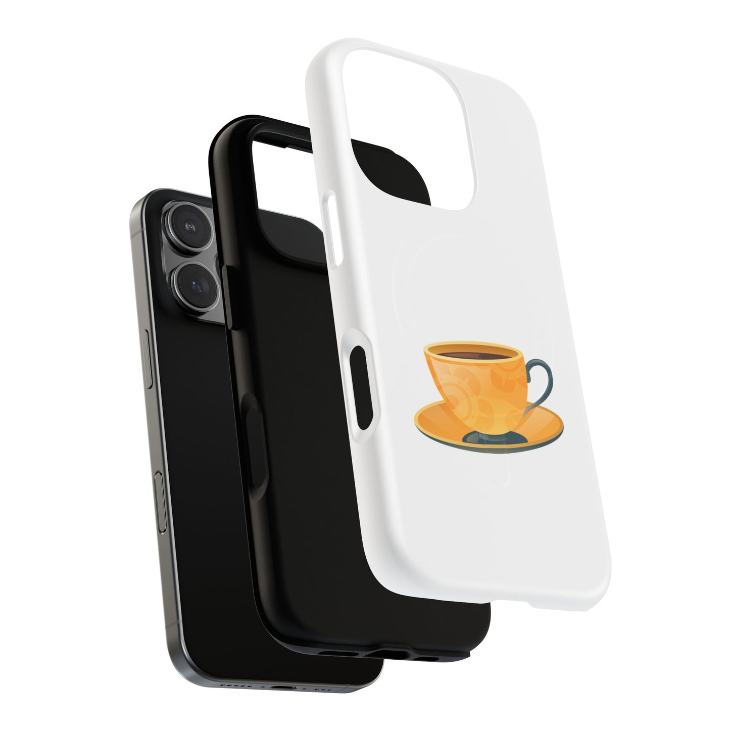 Coffee Lover's Tough Magnetic Case | Durable Phone Cover, Gift for Him, Her, Stylish Accessory