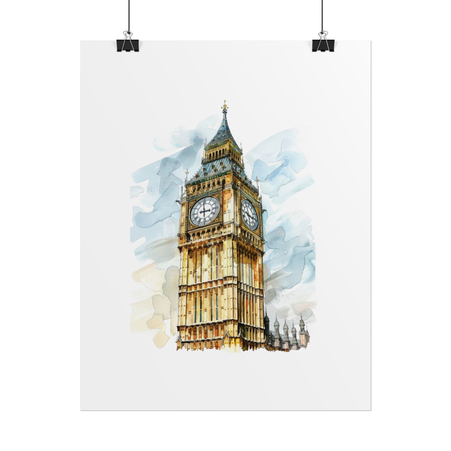 London Tower Rolled Posters