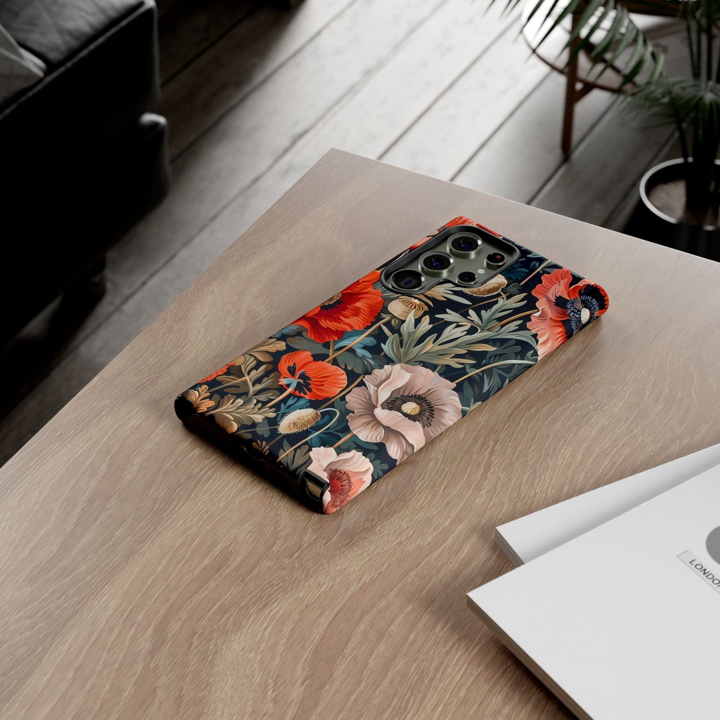 Floral Phone Case - Tough Cases, Flower Design, Chic Tech Accessories, Stylish Gifts, Unique Phone Protectors