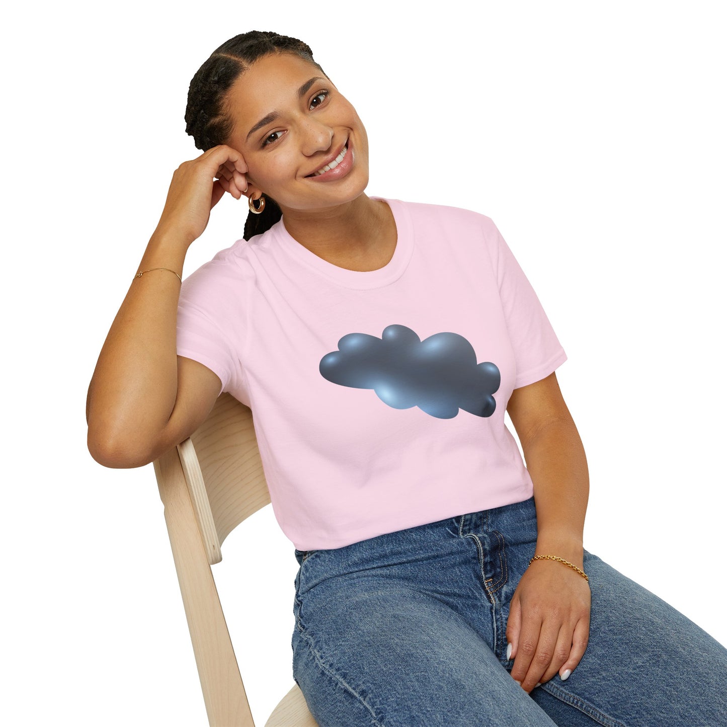 Unisex Softstyle T-Shirt - Serene Cloudscape - Dreamy Cloud