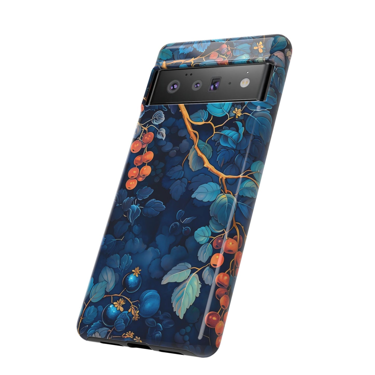 Artistic Phone Case with Floral Design, Tough Cases for iPhone, Nature-Inspired Accessory, Unique Gift for Her, Protective Cover