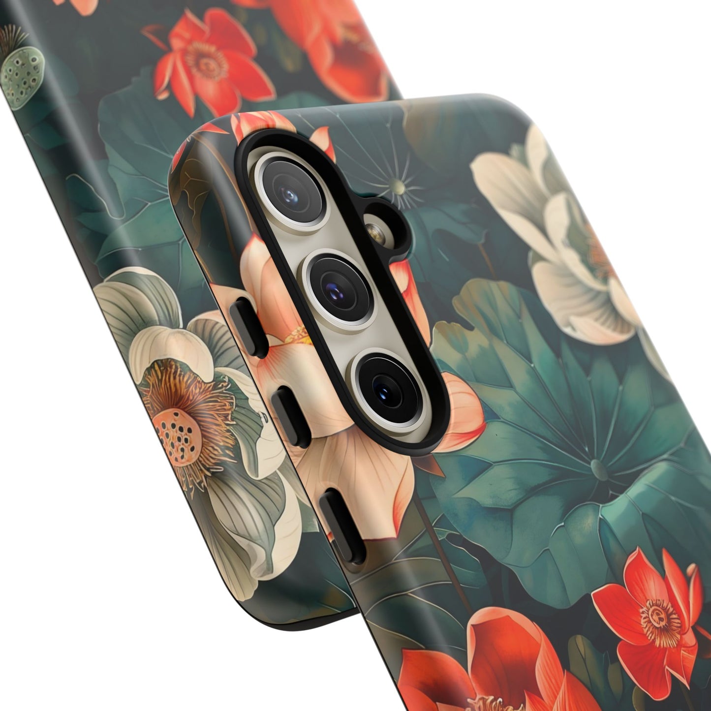 Flower Phone Case, Floral Phone Cover, Tough Case for Floral Lovers, Gift for Her, Stylish Tech Accessories
