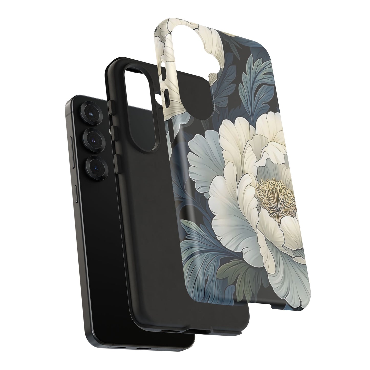 Floral Phone Case - Elegant Tough Cases for Nature Lovers, Stylish Protective Cover for Gifts, Birthdays, Mom's Day, Floral Design