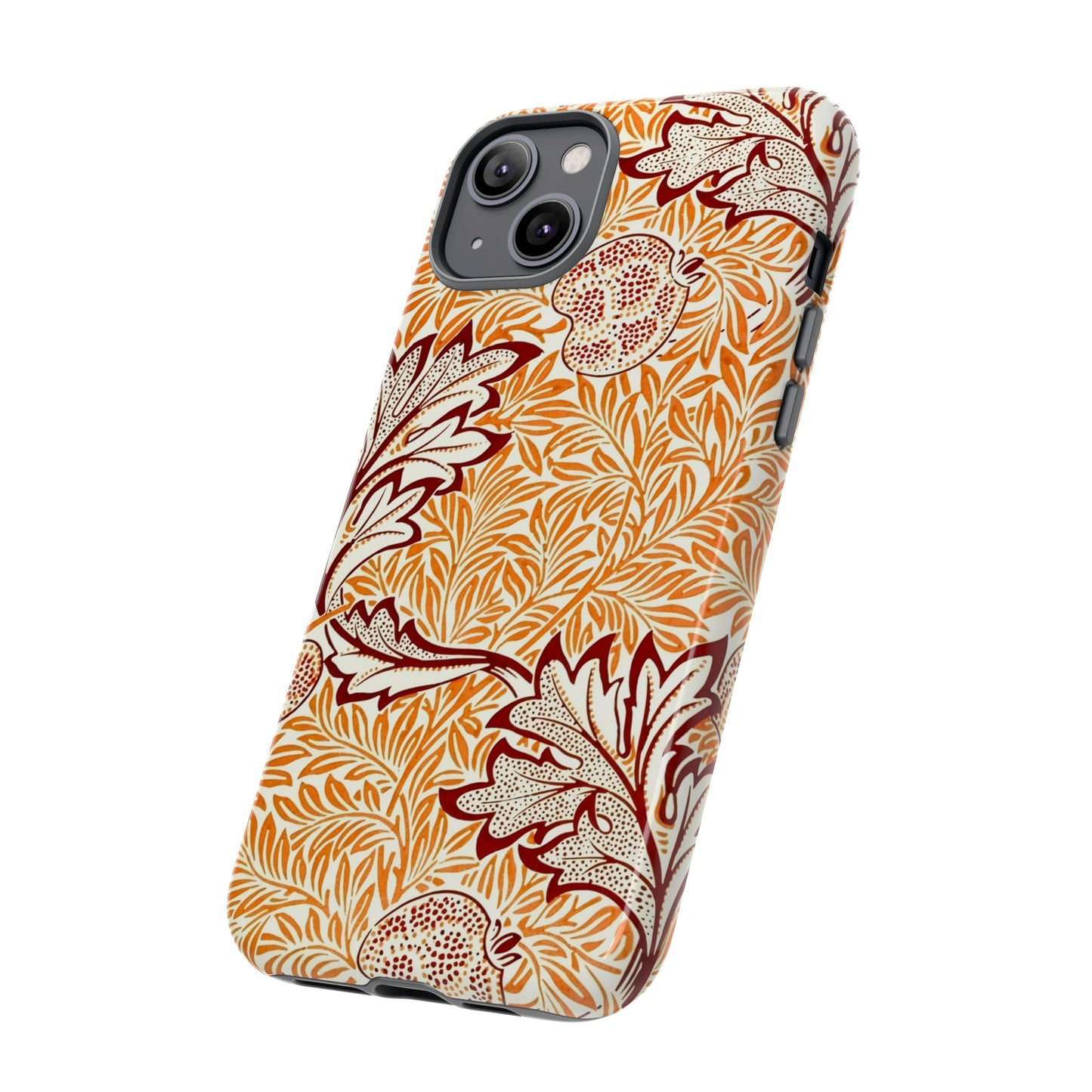 Stylish Phone Case, Tough Cases with Floral Design, Protective Cover, Gift for Her, Cute Phone Accessory