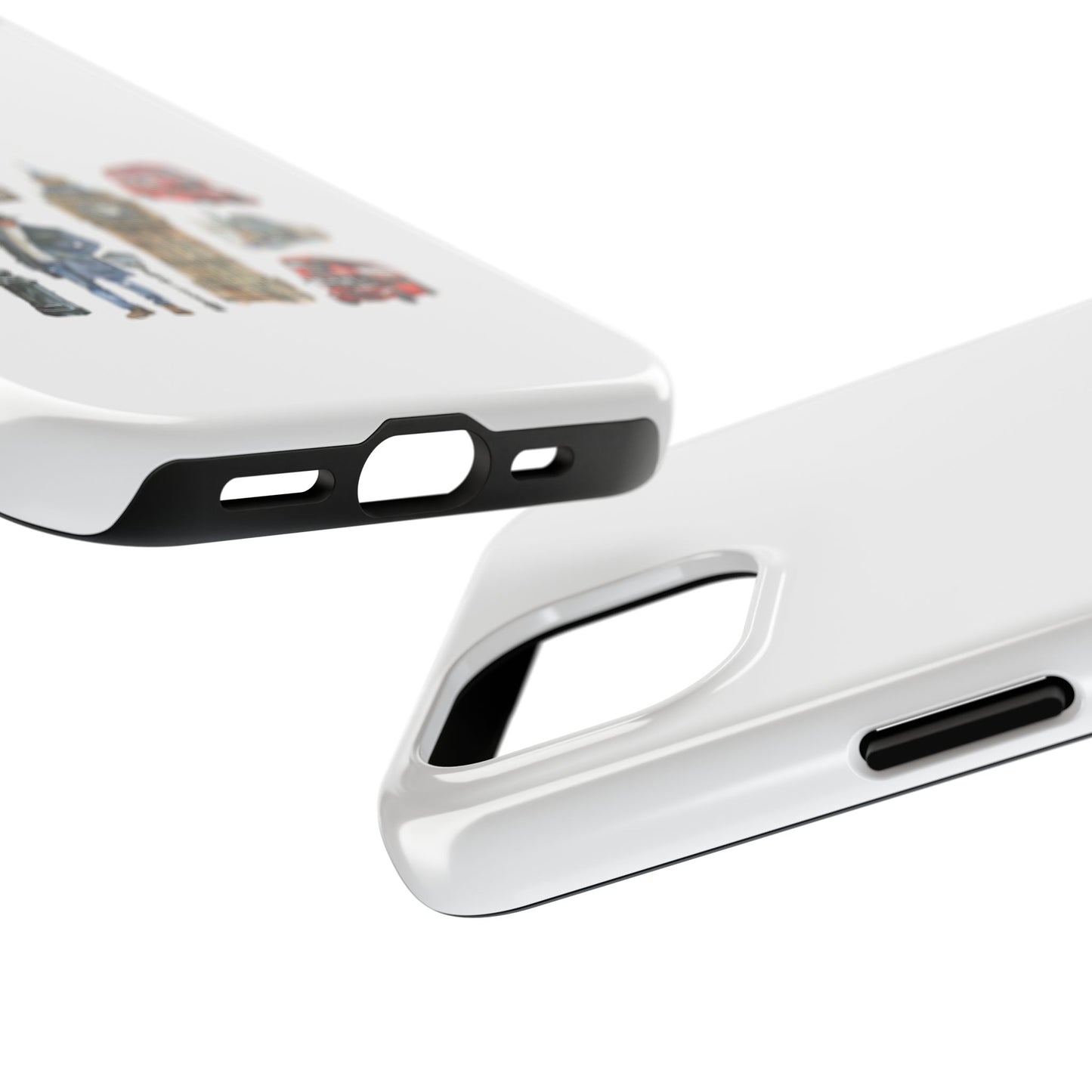 London Scene Tough Phone Case - Durable Protection with Iconic UK Landmarks