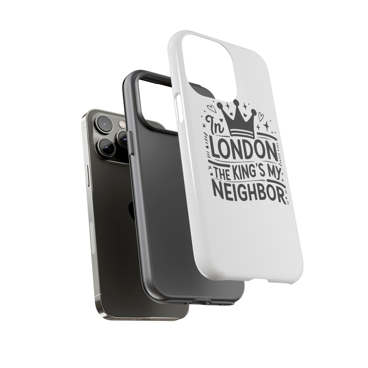 London's Neighbour Phone Case | Royalty Design for Travelers, Gifts for Friends, British Souvenir, Phone Accessory, Stylish Protection