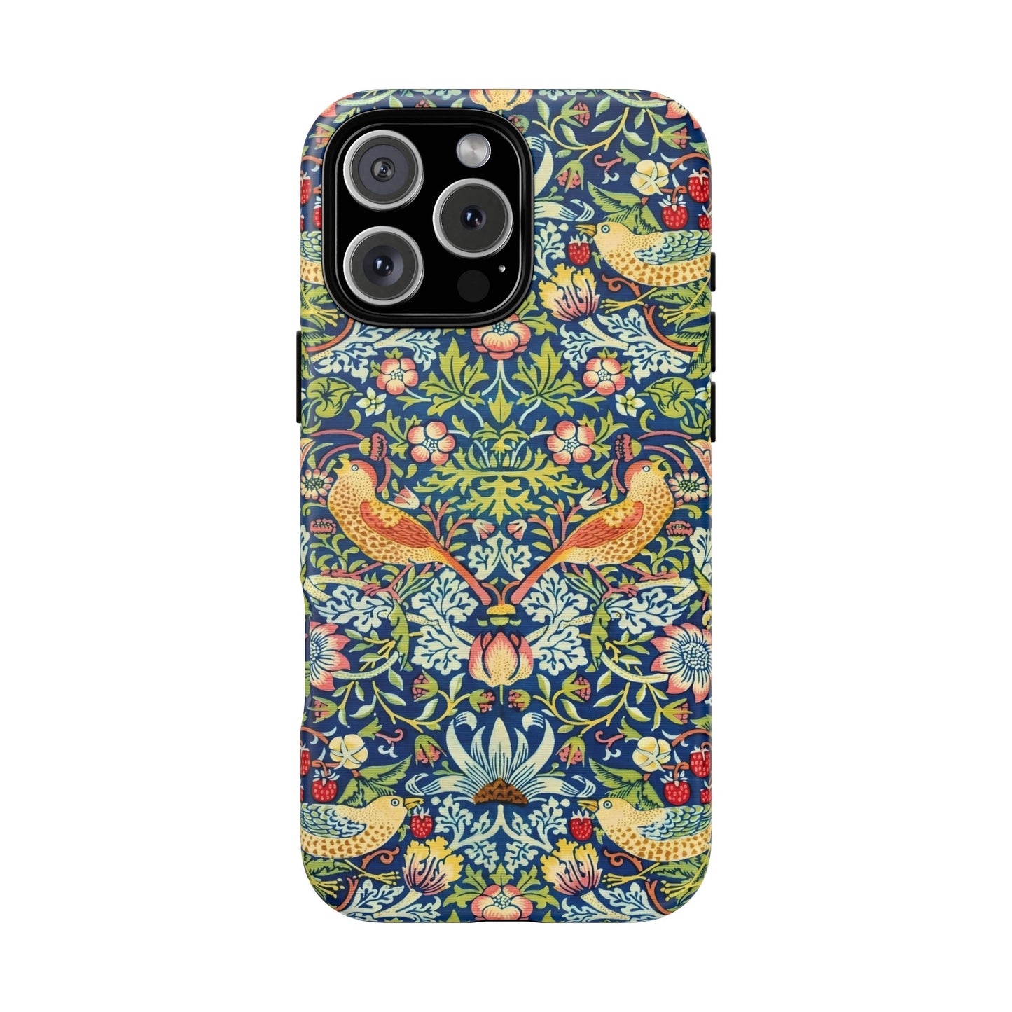 Floral Phone Case | Tough Cases, Stylish Protection, Unique Gift, Eco-Friendly, Floral Pattern, Bird Design