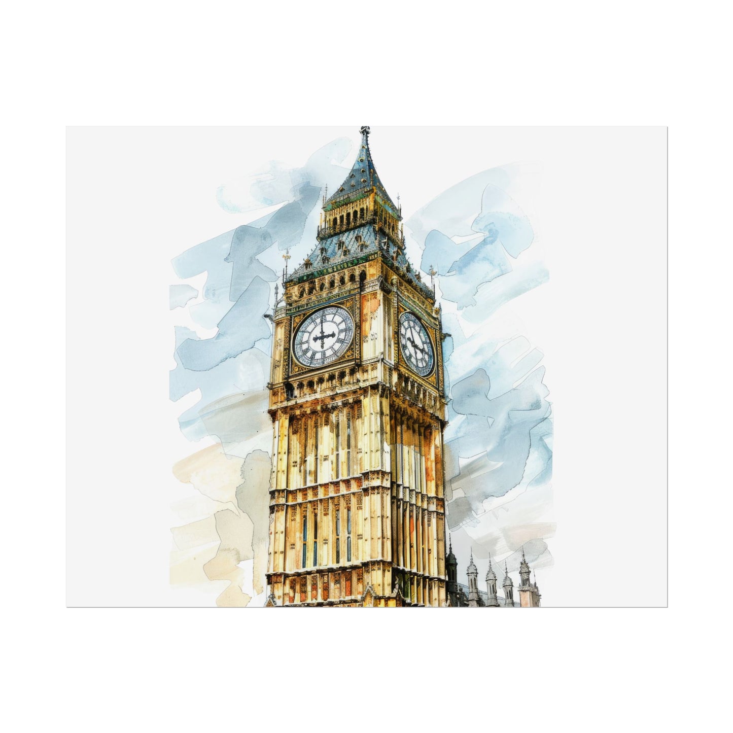 London Tower Rolled Posters