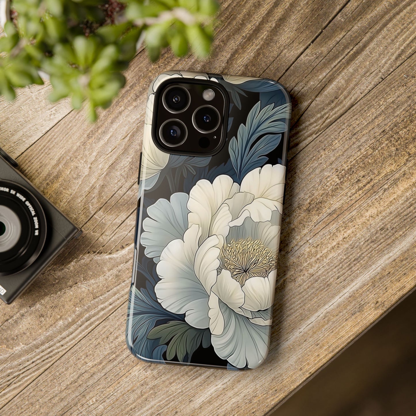 Floral Phone Case - Elegant Tough Cases for Nature Lovers, Stylish Protective Cover for Gifts, Birthdays, Mom's Day, Floral Design