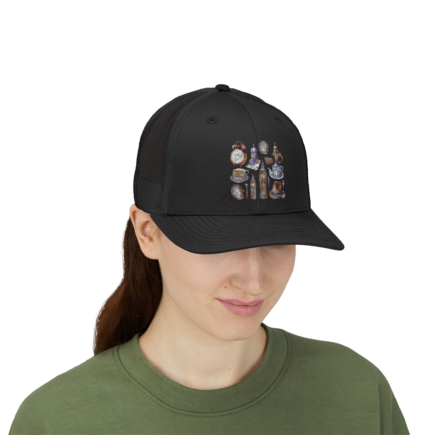 Snapback Trucker Cap with Unique Design for Outdoor Adventures, Unisex Hat, Summer Style, Gift for Travelers, Festival Headwear