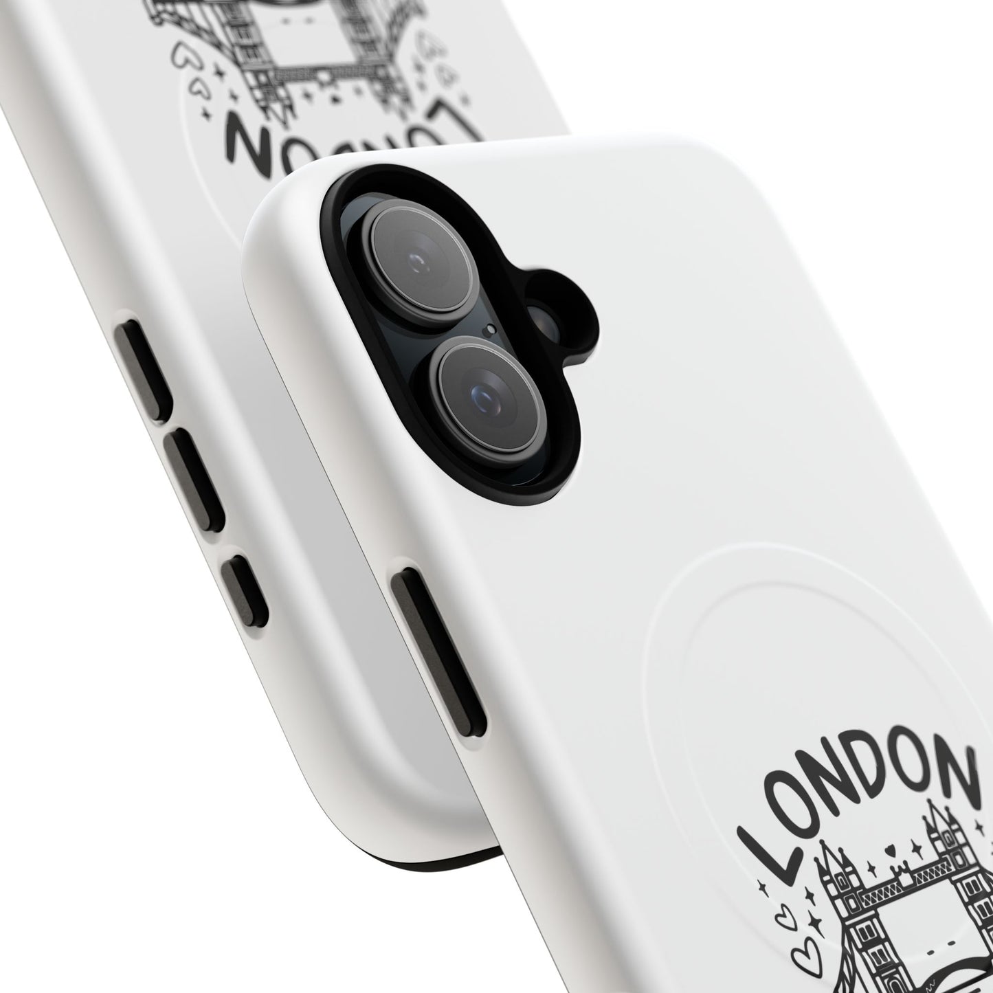 London Vacation Magnetic Case, Unique Phone Cover for Travelers, London Souvenir, Gift for Tourists, Stylish Phone Accessory
