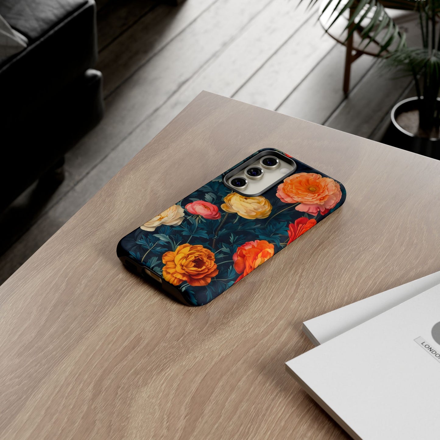 Floral Phone Case, Tough Cases for Phone Protection, Gift for Flower Lovers, Floral Designs, Spring Decor