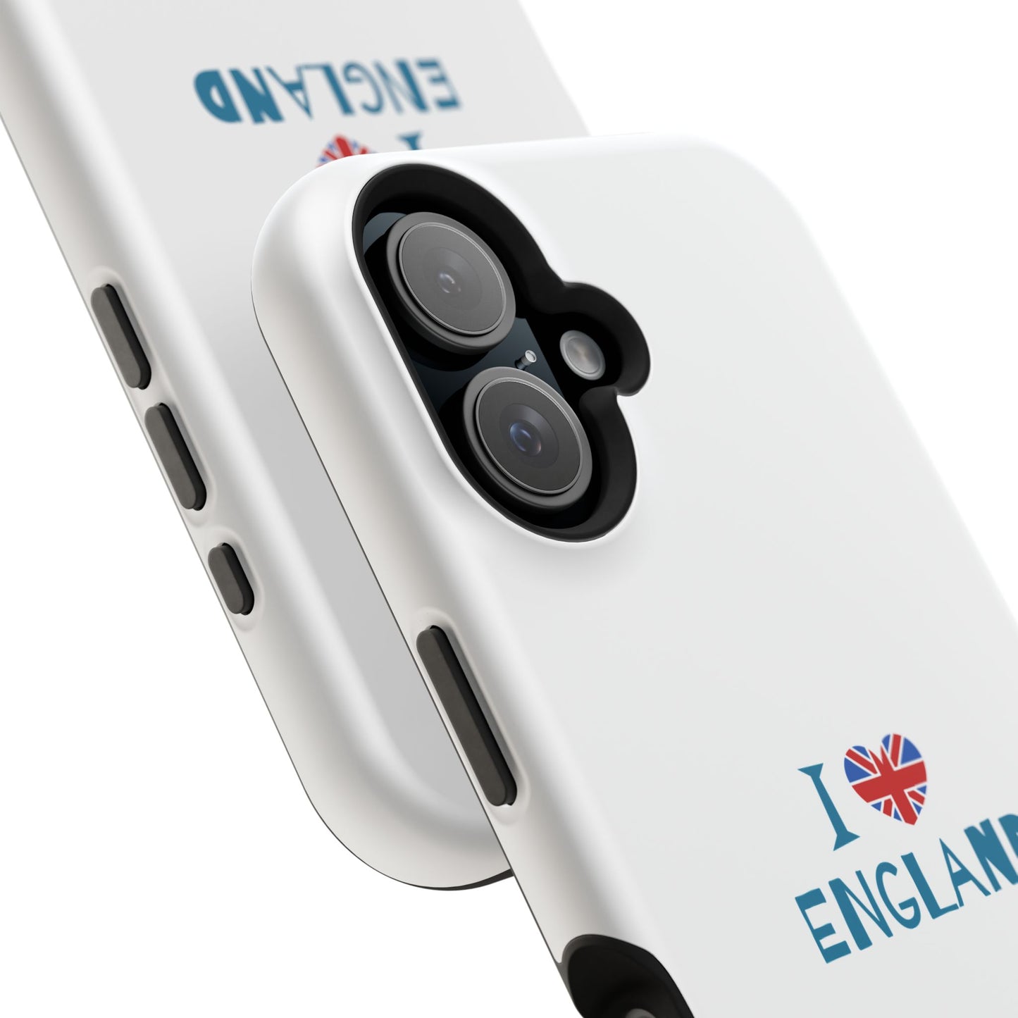 I Love England Magnetic Tough Cases, Phone Cover, Gift for Travelers, Souvenir, England Pride, Durable Phone Protection