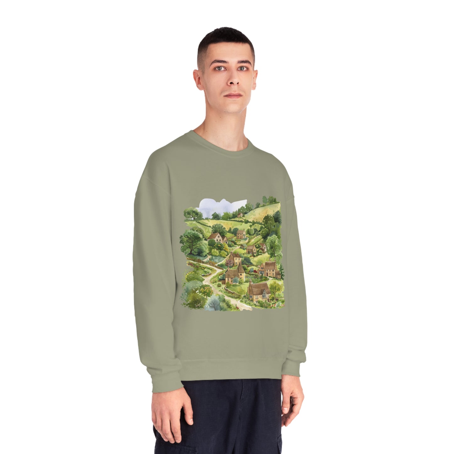 Unisex NuBlend® Crewneck Sweatshirt - England Aesthetics