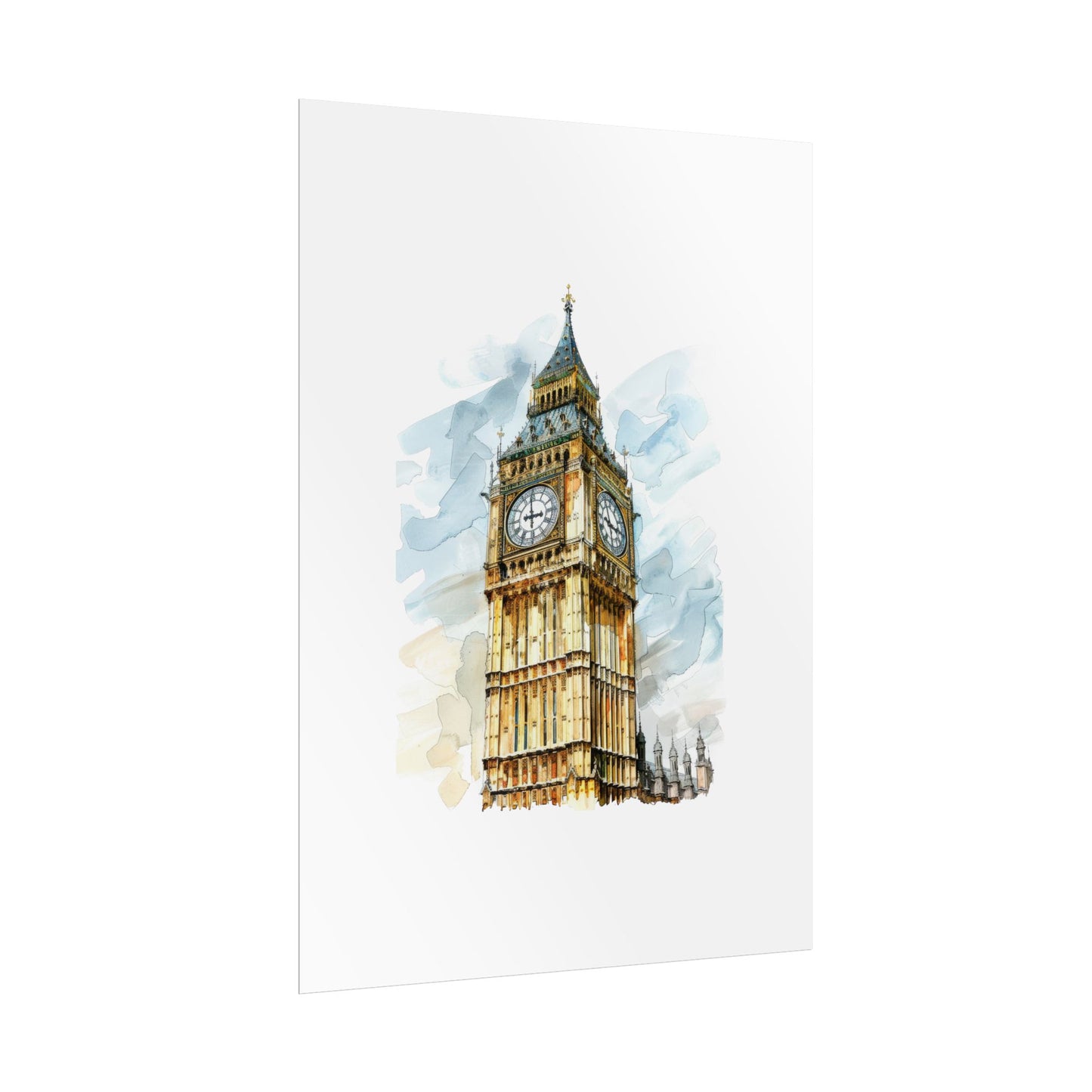 London Tower Rolled Posters