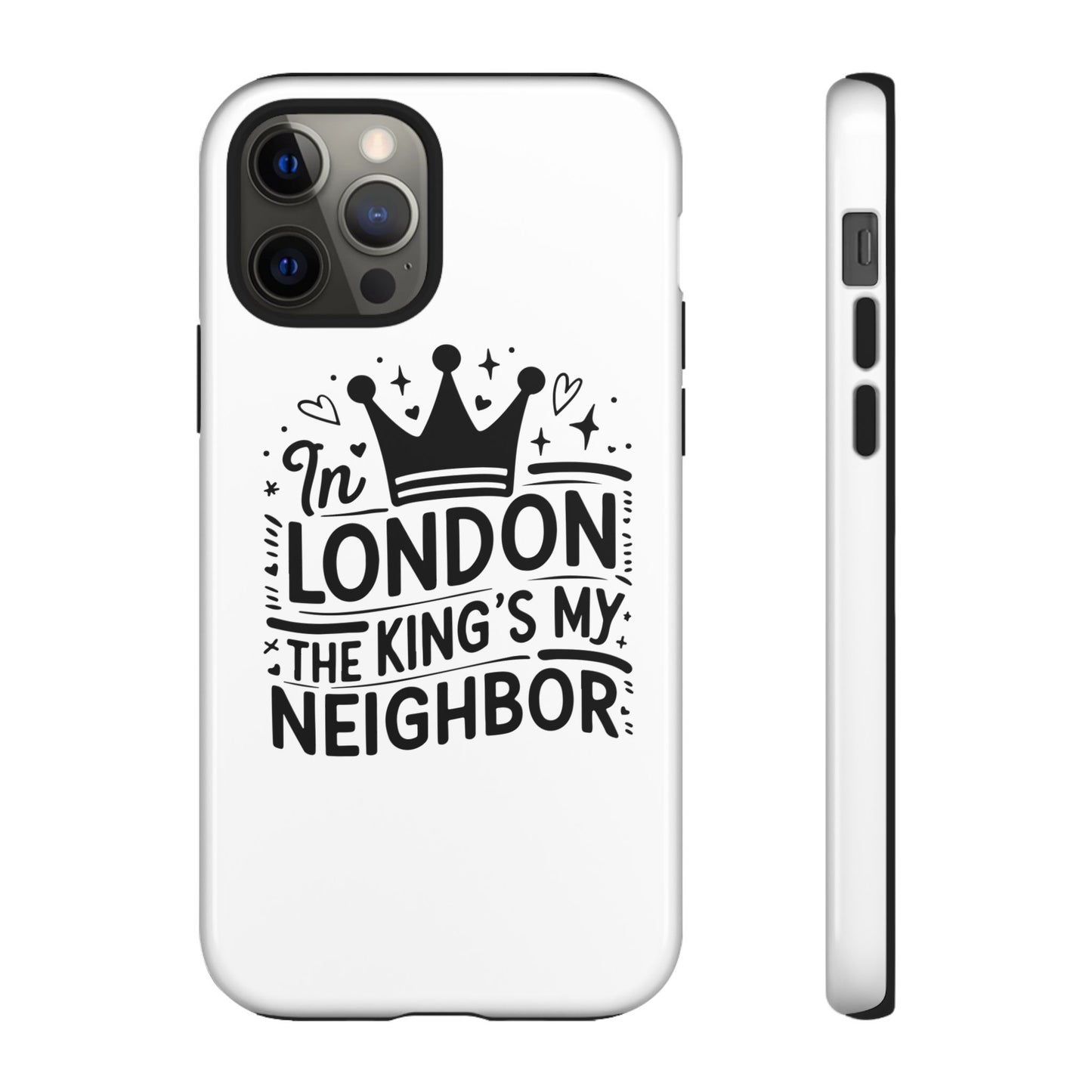 London's Neighbour Phone Case | Royalty Design for Travelers, Gifts for Friends, British Souvenir, Phone Accessory, Stylish Protection