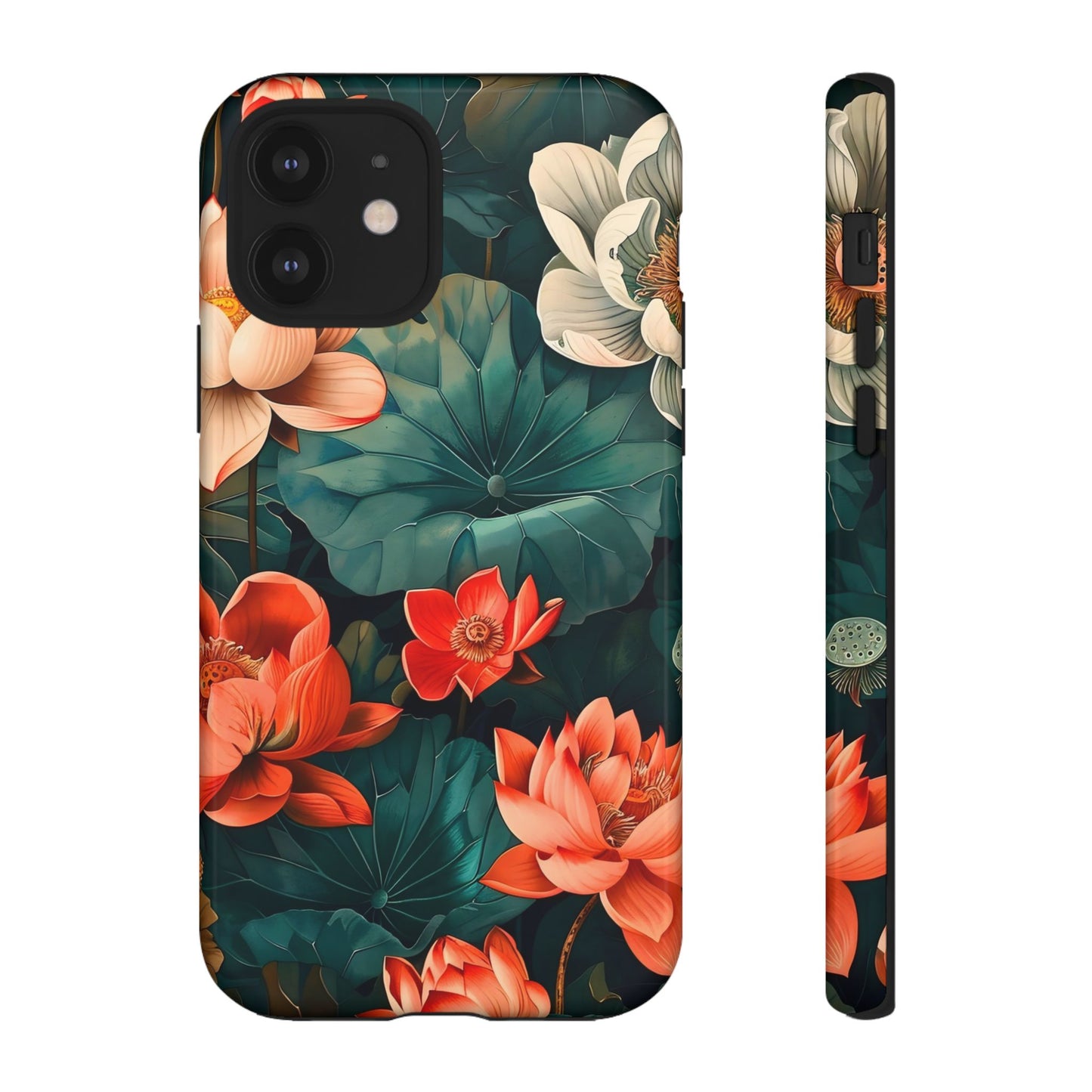 Flower Phone Case, Floral Phone Cover, Tough Case for Floral Lovers, Gift for Her, Stylish Tech Accessories