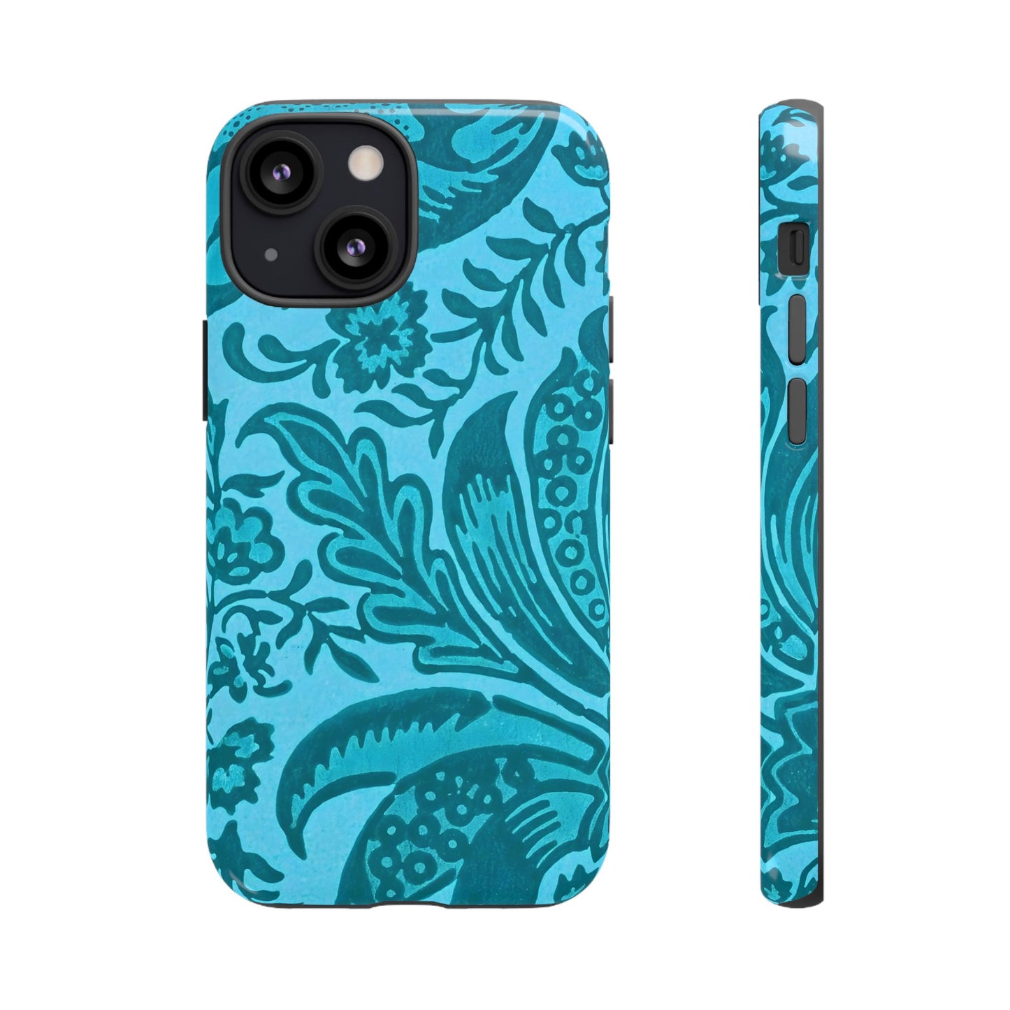 Tough Cases Floral Phone Case, Boho Chic Cover for Smartphones, Unique Gift for Her, Trendy Tech Accessory, Perfect for Personalization