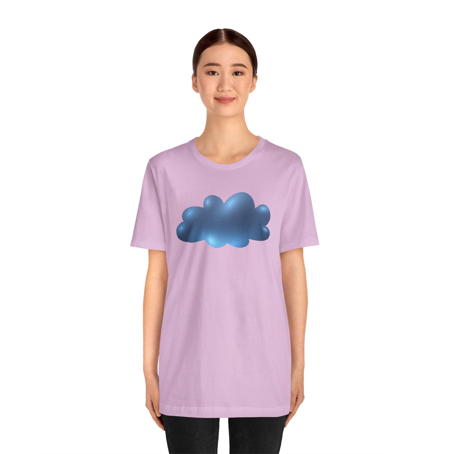 Unisex Jersey Short Sleeve Tee - Serene Cloudscape - Dreamy Cloud