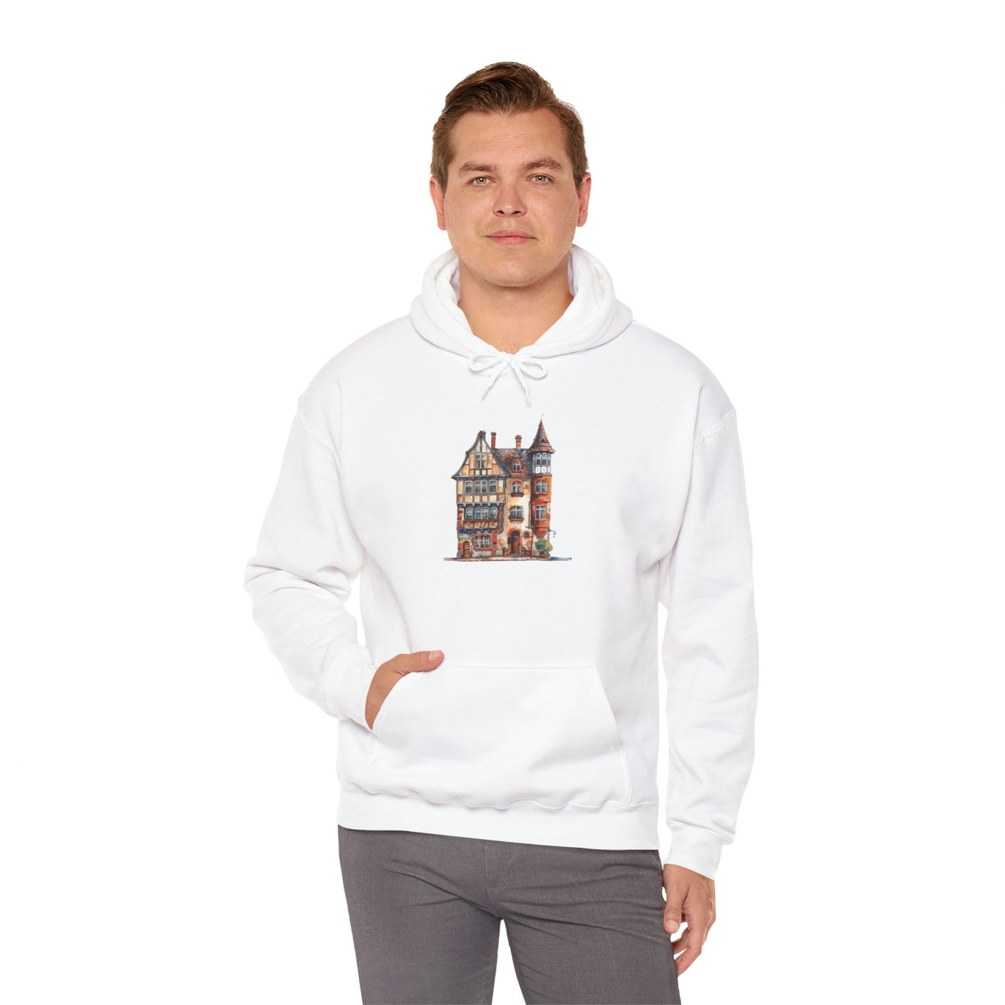 Unisex Heavy Blend™ Hooded Sweatshirt Lightweight - British Historic House