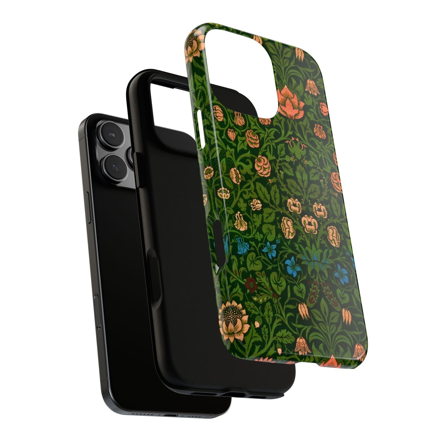 Crimson Leaf Whirl – Phone Case - Tough Cases